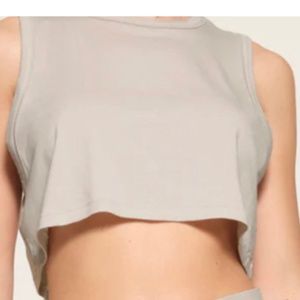 Skims Boyfriend crop Tank